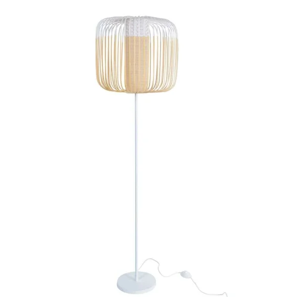 Forestier - Bamboo Lampadaire White