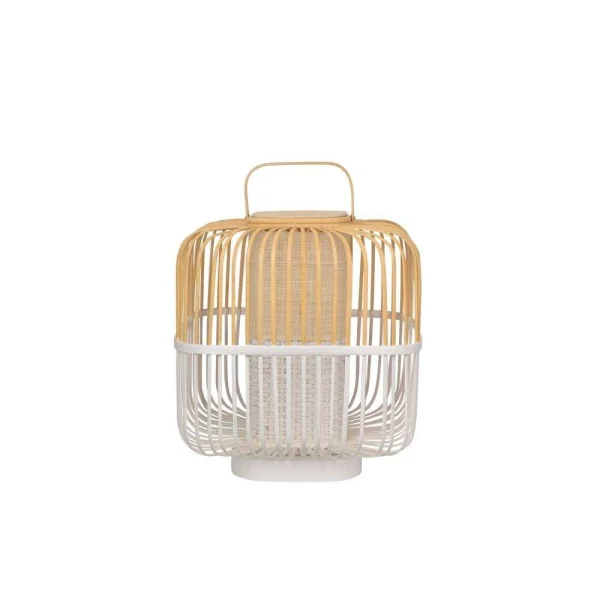 Forestier - Bamboo Square Lampe de Table M White