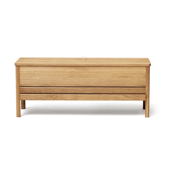 Form & Refine Banc de rangement A Line 111 cm Chêne