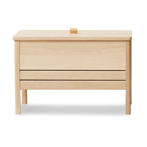Form & Refine Banc de rangement A Line 68 cm Chêne huilé
