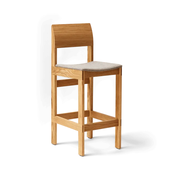 Form & Refine Chaise de bar Sonder 65 cm Chêne-Hallingdal 65-0227