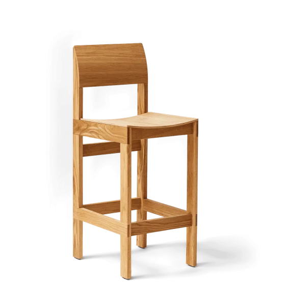Form & Refine Chaise de bar Sonder 65 cm Chêne
