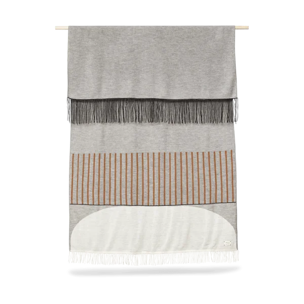Form & Refine Couverture Aymara 130x190 cm Pattern grey