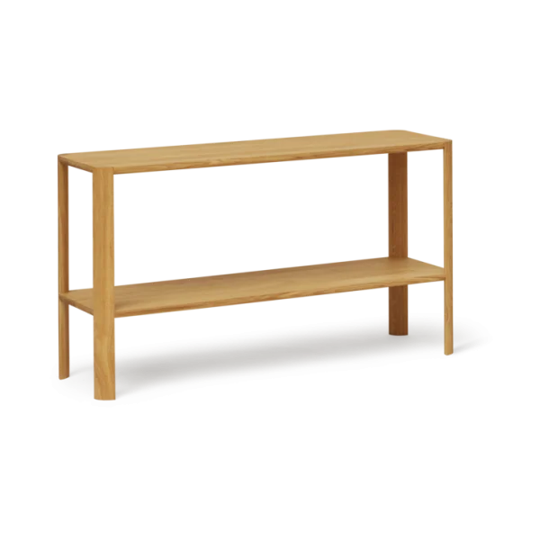 Form & Refine Étagère Leaf 2 plateaux, 57x100 cm Chêne