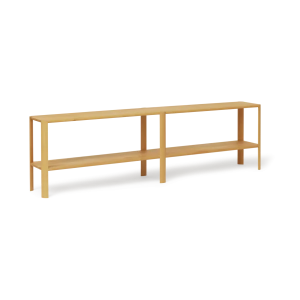Form & Refine Étagère Leaf 2 plateaux, 57x200 cm Chêne