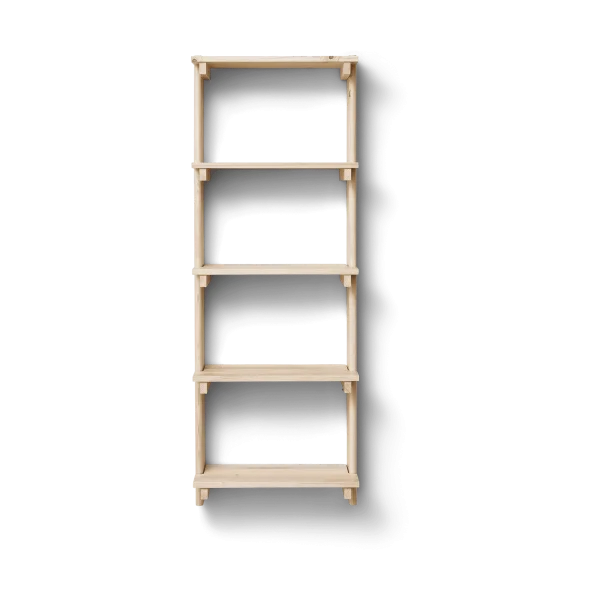 Form & Refine Étagère murale Beam 5 étagères Bois de pin