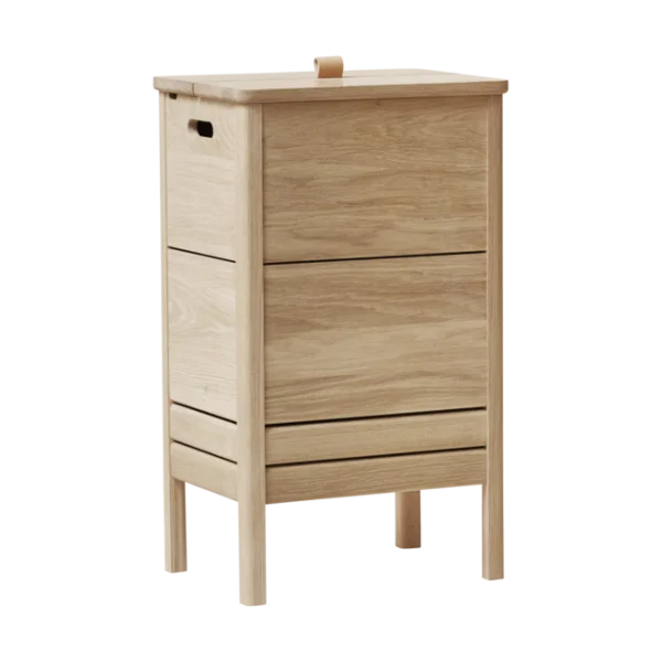 Form & Refine Panier à linge A Line Chêne blanc