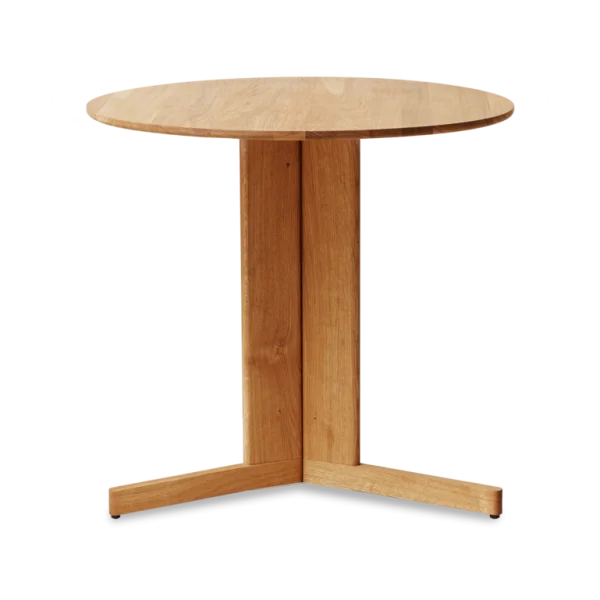 Form & Refine Table à manger Trefoil Ø75 cm Chêne