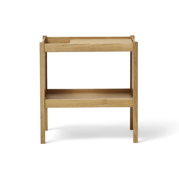 Form & Refine Table d'appoint Journal 29x43 cm Chêne