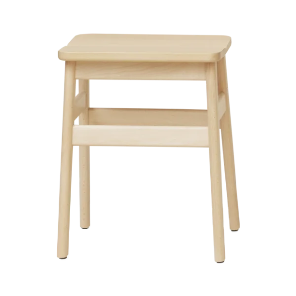 Form & Refine Tabouret Angle Standard 45 cm Hêtre