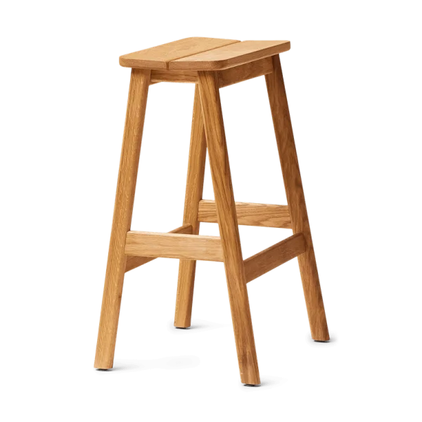 Form & Refine Tabouret de bar Angle Standard 65 cm Chêne