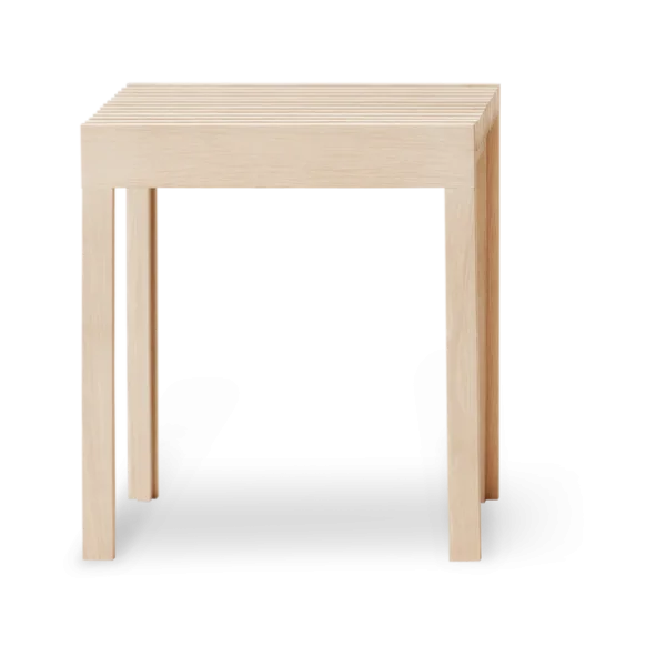 Form & Refine Tabouret Lightweight 40x45 cm Chêne blanc