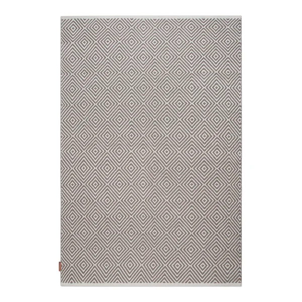 Formgatan Tapis Diamond 140 x 200cm Grey