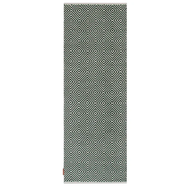 Formgatan Tapis Diamond 70 x 200cm Green