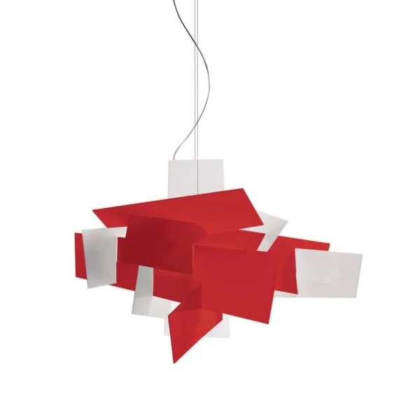 Foscarini - Big Bang LED Large Suspension Dimmable Rouge