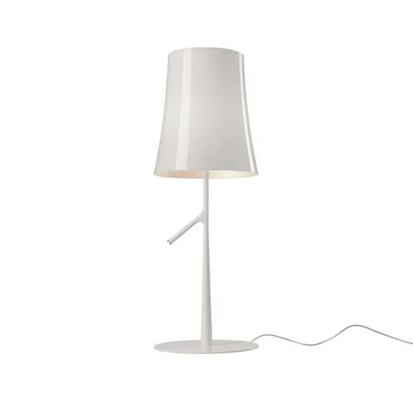 Foscarini - Birdie LED Grande Lampe de Table avec Variateur Touche Blanc