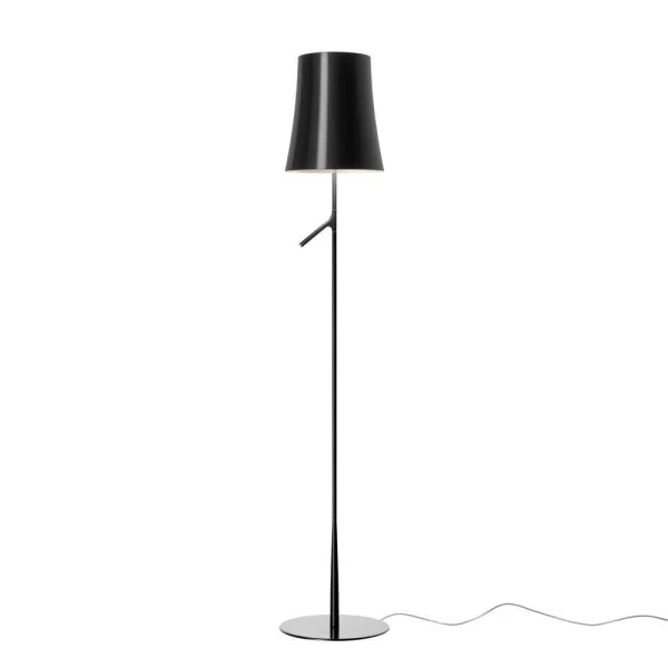 Foscarini - Birdie LED Lampadaire avec Variateur Graphite