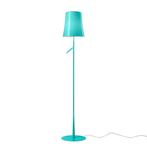 Foscarini - Birdie LED Lampadaire avec Variateur Verde Aqua