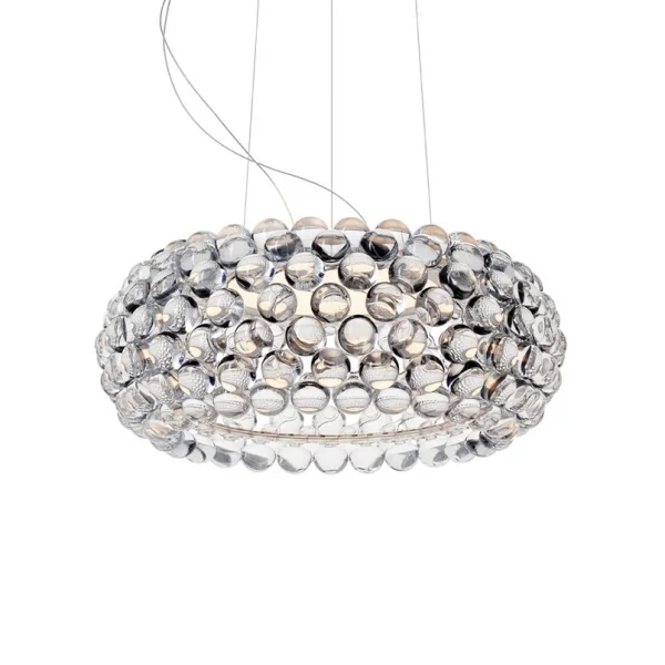 Foscarini - Caboche Plus media suspension R7s, transparent