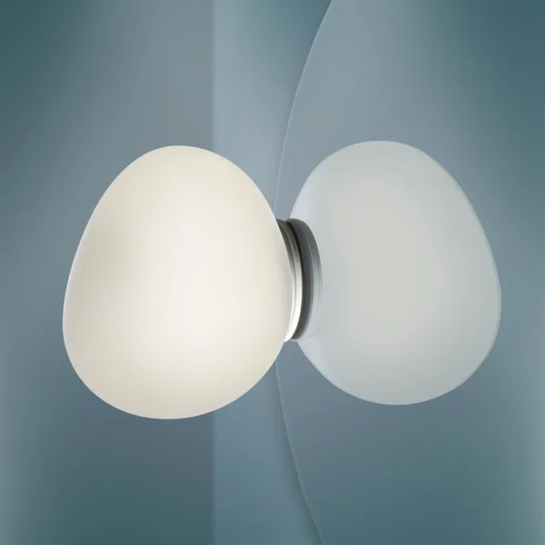 Foscarini - Gregg Piccola Applique Murale IP44 Mirror Blanc