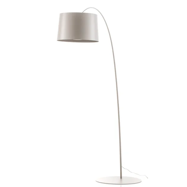 Foscarini - Lampadaire Twiggy avec variateur d'intensité variable, gris-beige