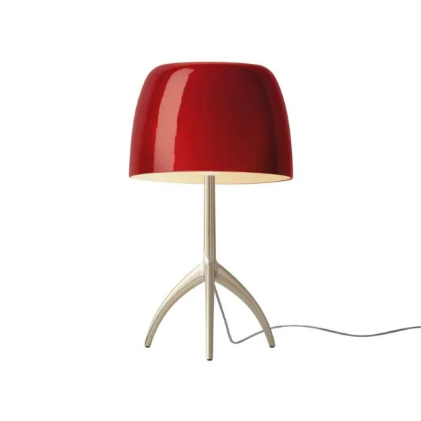Foscarini - Lampe à poser Lumiere Grande, dorée/rouge, 45 cm
