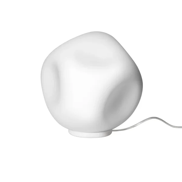Foscarini - Lampe de table Hoba Media, Ø 24 cm, à intensité variable, verre