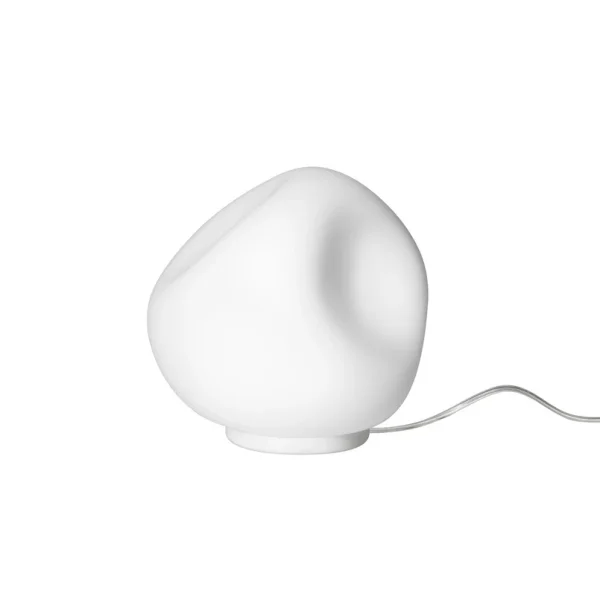 Foscarini - Lampe de table Hoba Midi, Ø 19 cm, à intensité variable, verre