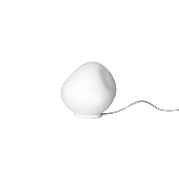 Foscarini - Lampe de table Hoba Piccola, Ø 13 cm, à intensité variable, verre