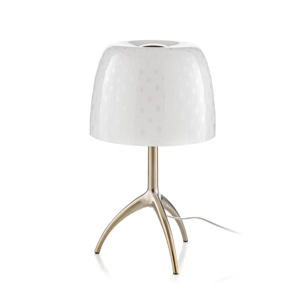 Foscarini - Lampe de table Lumiere 30, 35 cm, verre soufflé, marche/arrêt