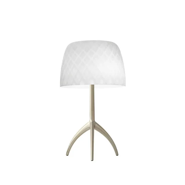 Foscarini Lampe de table Lumiere 30th Piccola Dimbar champagne, pastilles