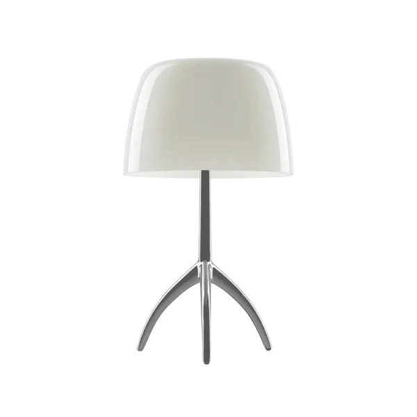 Foscarini Lampe de table Lumiere Grande Dimbar blanc chaud, aluminium