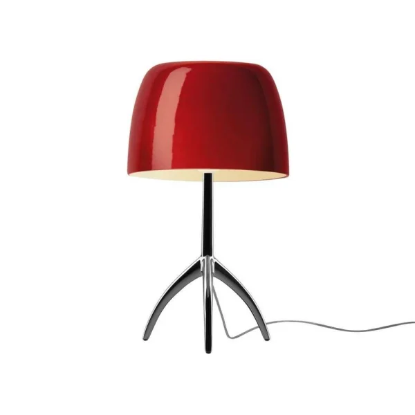 Foscarini - Lampe de table Lumiere Grande, noir/rouge, 45 cm