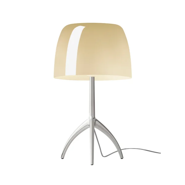 Foscarini - Lumiere Grande Lampe de Table G9 Alu/Varm Blanc