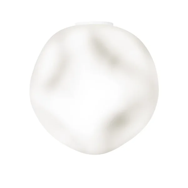 Foscarini - Plafonnier Hoba Grande, Ø 36 cm, blanc, verre