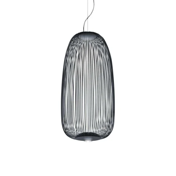 Foscarini - Spokes 1 LED Suspension Dimmable 10m Graphite