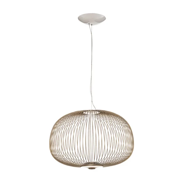 Foscarini - Spokes 3 MyLight suspension LED, dorée