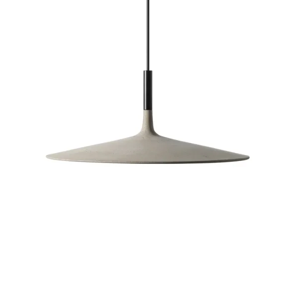 Foscarini Suspension Aplomb Large Béton gris