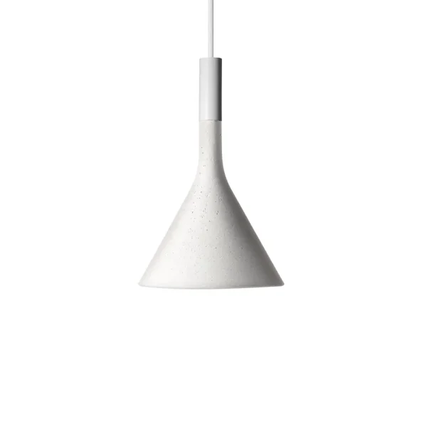 Foscarini Suspension Aplomb Mini blanc, bianco béton