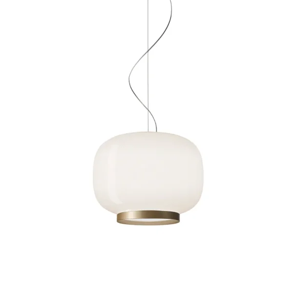 Foscarini Suspension Chouchin 1 Reverse blanc/or