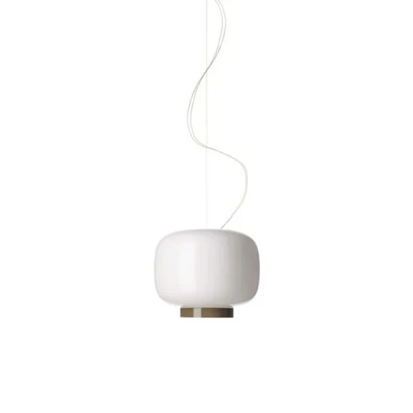 Foscarini - Suspension LED Chouchin 3 Reverse, blanc/gris