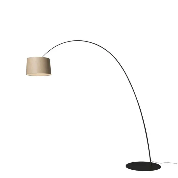 Foscarini - Twiggy Elle Wood Lampadaire MyLight Noir