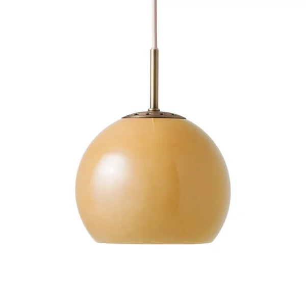 FRANDSEN - Ball Glass Suspension Ø18 Ambre