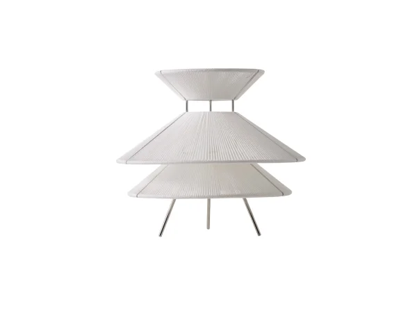 Frandsen - Kiku Lampe de Table Ø35,5 Blanc