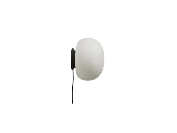 Frandsen - Supernate Lampe de Table/Applique Murale Ø28 Opale White/Black