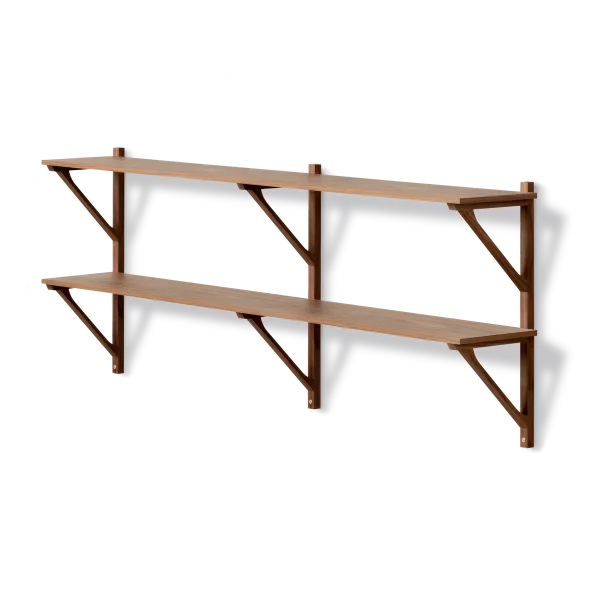 Fredericia Furniture Bibliothèque BM29 149x61 cm Noyer laqué