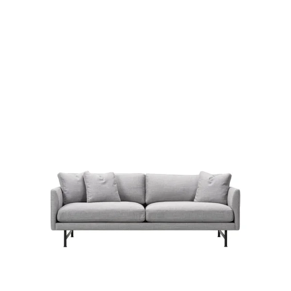 Fredericia Furniture Canapé Calmo 5622 2 places Sunniva 242-acier noir