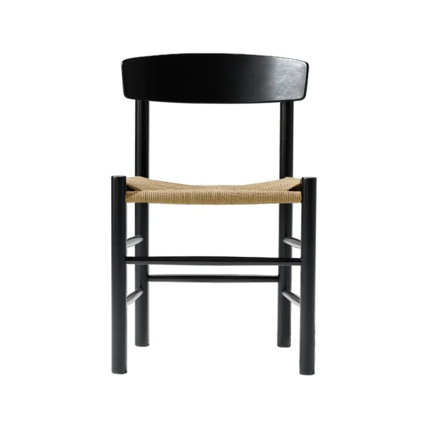Fredericia Furniture Chaise J39 Chêne noirci-tressé naturel