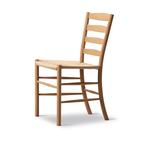 Fredericia Furniture Chaise Klint Tressé naturel-chêne huilé