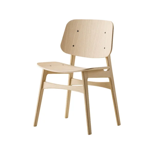 Fredericia Furniture Chaise Søborg Wood Chêne verni clair